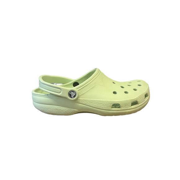 Crocs Classic Clog lime Green W10-11 M8-9 Comfort Slip On Foam Sandals wide - Picture 4 of 10